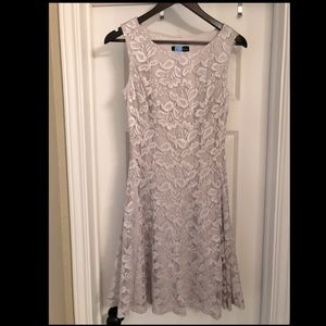 Champagne lace dress